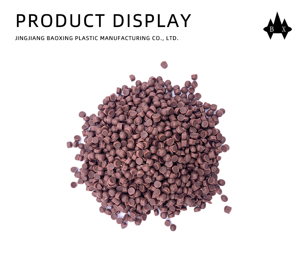 Dark Brown PVC Plastic Granules for Cable Sheath X