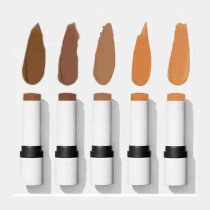 Vegan 2-in-1 Contour and Highlight Stick with Brush