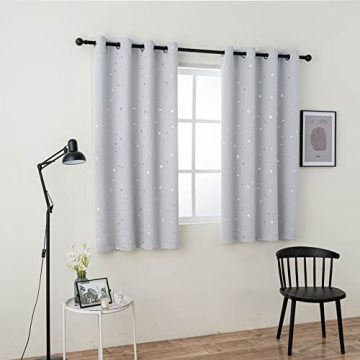 Star Stamp Blackout Curtain per Baby Room