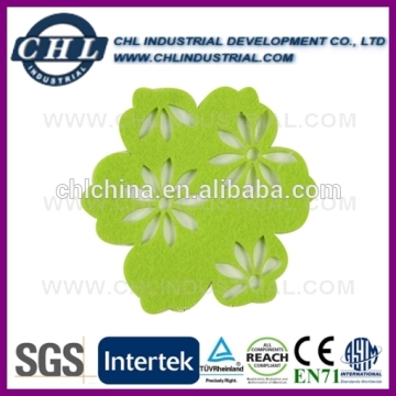 Promotion customized felt table coaster