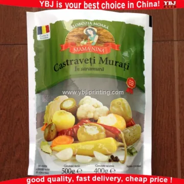 plastic printed aluminum foil retort bag/sterilization pouch of aluminum foil bag