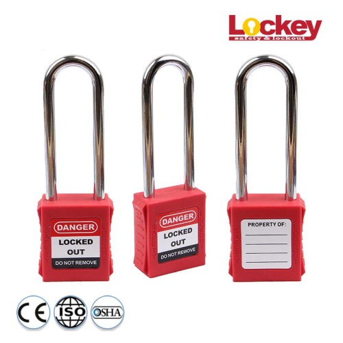 Long Shackle Steel Loto Locks Safety Locklock