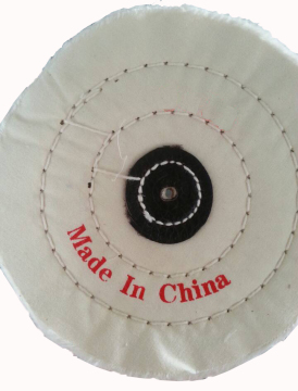 diameter 8 inch 25 ply white color Polishing buff, buffing wheel for jewelry processing machinery