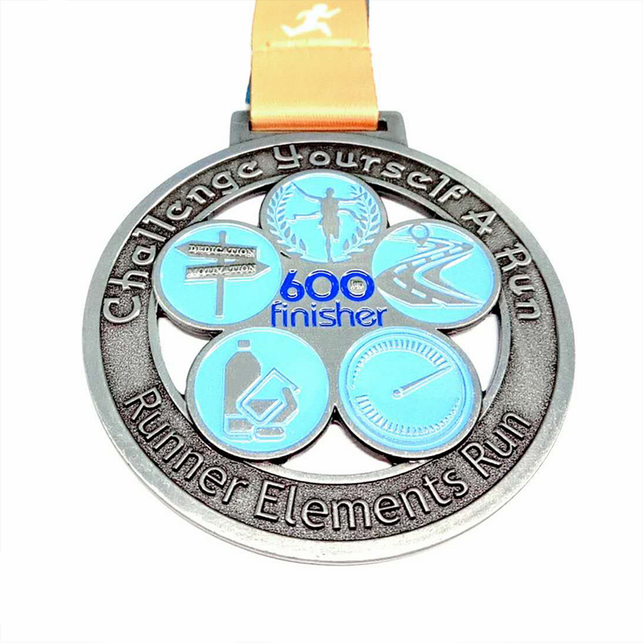 Elements Elements Challenge Medal Finisher Medal