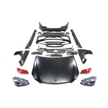 Mercedes Benz E Class W212 2010-2013 to 2014 AMG Body Kit - Front Bumper, Rear Bumper, Grille, Headlamps