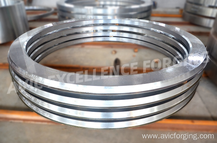 seamless rolled ring for offshore wind power equipment
