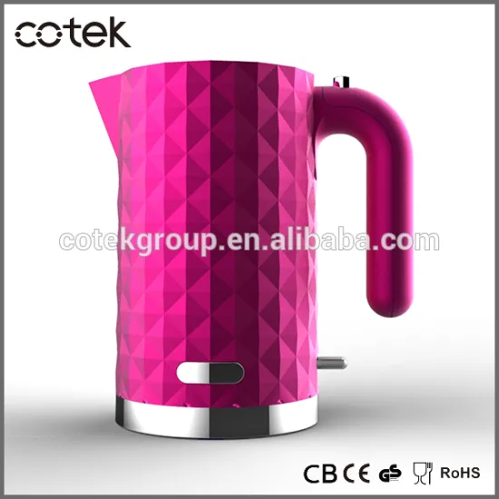 Ningbo factory concealed heating element hotel kitchen appliances 1.7L electric kettle