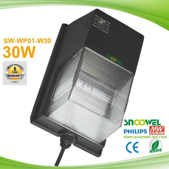 Super brightness Waterproof Long Life 30W LED Wall Pack Light