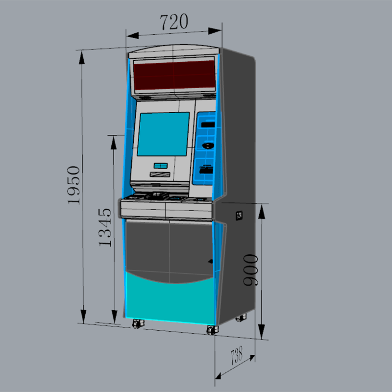 Station self-service ticket machines