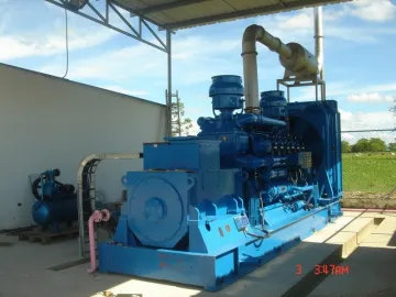 Natural Gas Power Plant with Woodward Control System