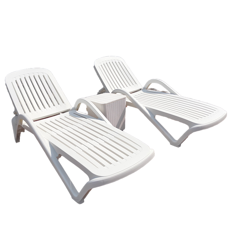 Collapsible Outdoor Beach Lounge Chair