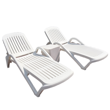 Collapsible Outdoor Beach Lounge Chair
