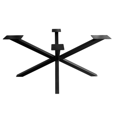 Custom Square Black Heavy Duty Industrial Desk Legs