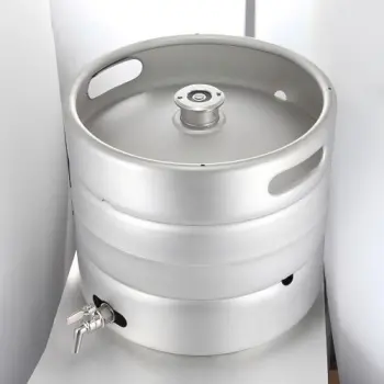 Food Grade SUS304 Beer Keg With Tap