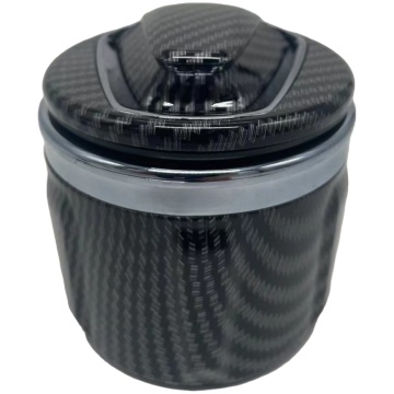 Custode per auto a calore a livello di fiamma a livello di fiamma con luce a LED e rivestimento in ceramica