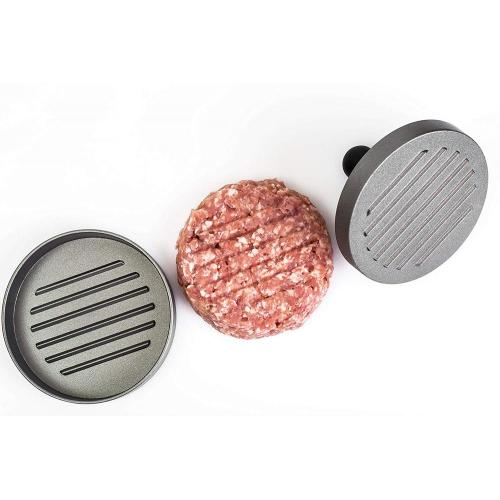 Ustensile de grillage en aluminium antiadhésif pour presse à hamburger