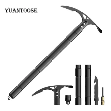 Double Sided Outdoor Multifunction Pickaxe