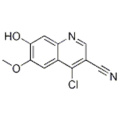 4-CHLORO-7-HYDROXY-6-METHOXY-QUINOLINE-3-CARBONITRILE
 CAS 263149-10-6