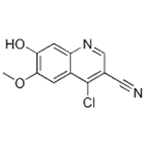 4-CHLORO-7-HİDROKSİ-6-METOKSİ-QUINOLINE-3-KARBONİTRİL CAS 263149-10-6