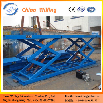 Supplier customized stationary hydraulic lifting platform