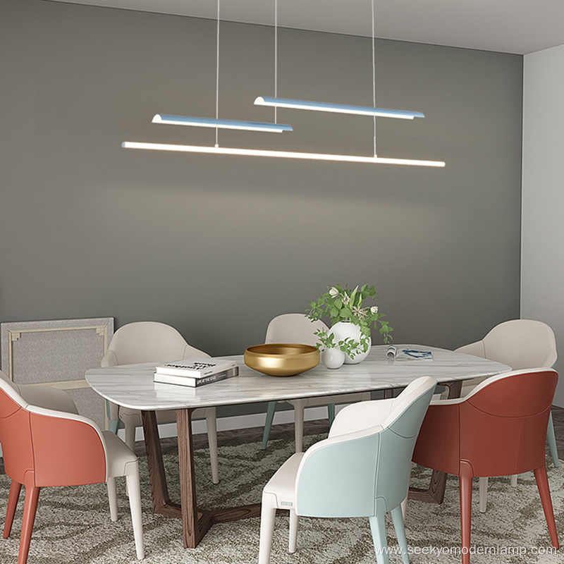 Modern Design Lamp Pendant Linear Lights For Office