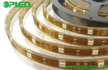36w Waterproof Flexible Led Strips 12v , 5m Smd 5050 Led Strip Warm White