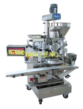 Mochi Encrusting And Froming Machine For Mochi With Fillings Of Different Taste