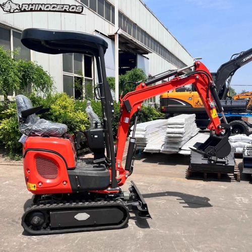 1.2 tons tailless hydraulic small digger mini farm excavators for sale