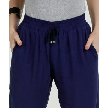 elasticated waist size pocket trousers pants