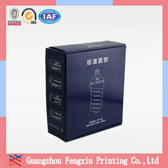 High Quality Paper Light Bulb Box Packaging Design Manufacturer
