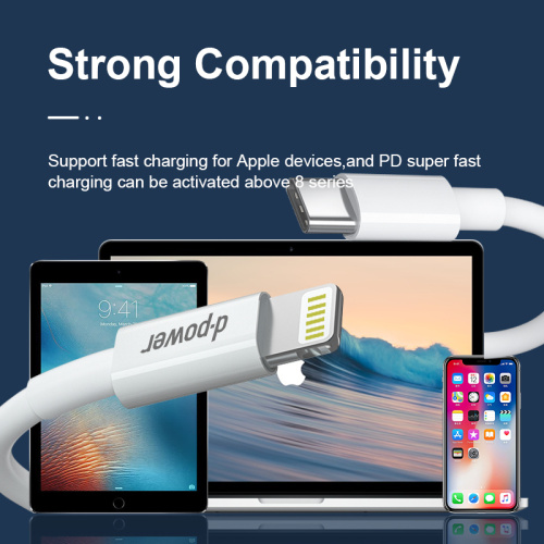 Data USB Type C Cable 20W PD Cable for iPhone 13 Pro Max Supplier