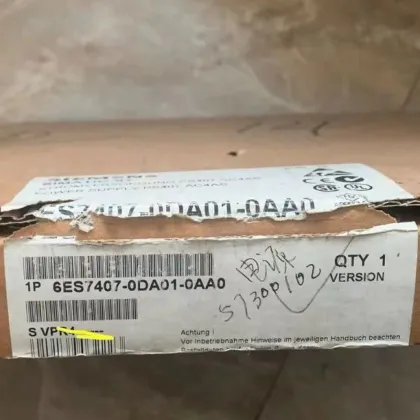 6ES7407-0DA01-0AA0 Siemens Power Supply PLC Module