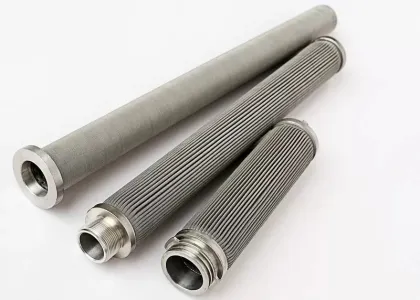 Metallic Sintered Wire Mesh Cartridge Filter