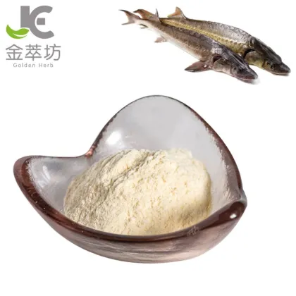 Factory supply sturgeon peptide powder 99% acipenser sinensis protein peptide powder