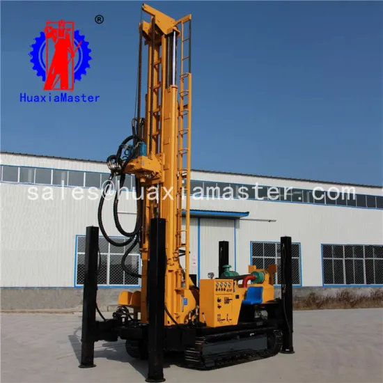 500m deep rock impact FY600 crawler pneumatic drilling rig