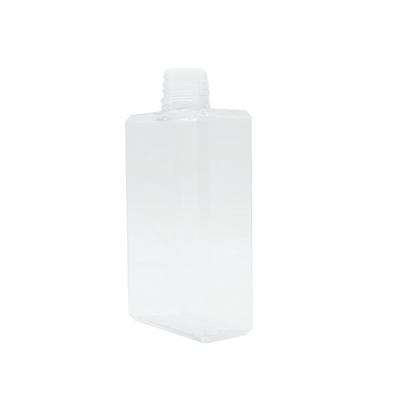 200ml plastic pet bottle square bottles for cosmetic