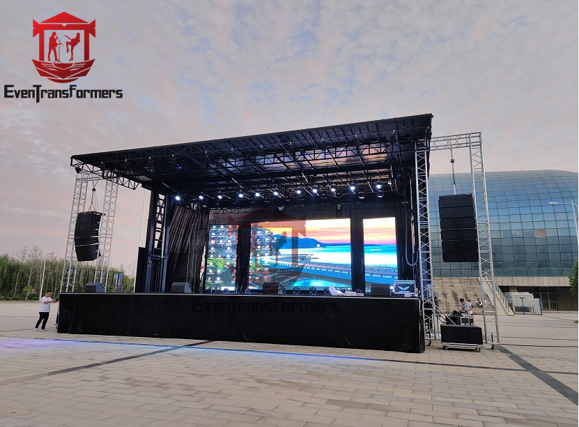 14x8.7x8m Stage do evangelho