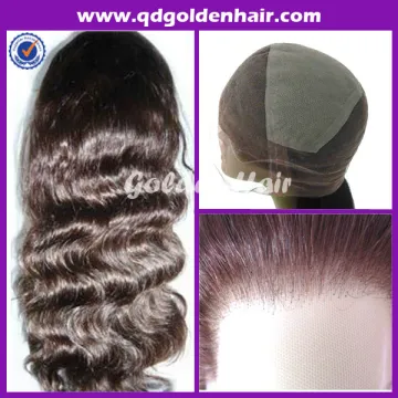 100% High Quality Virgin Remy Human Hair Full Lace Wig