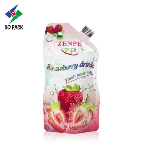 Doypack pouch with spout