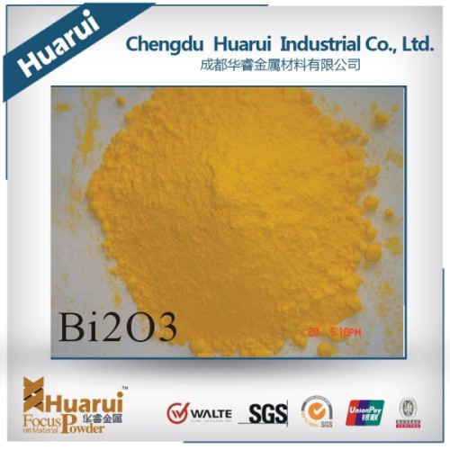 High Purity Bismuth Trioxide/ Pure Bismuth Oxide Powder Bi2O3