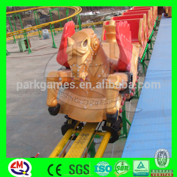 Mountain rides trains for kids rides with flying horse head