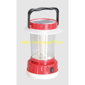 Solar lantern lamp with hand-driven