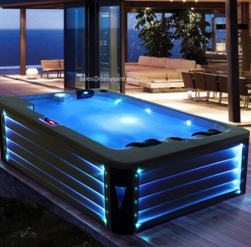 Free Shipping Outdoor King Spa Tropical Japanese Metal Hot Tub