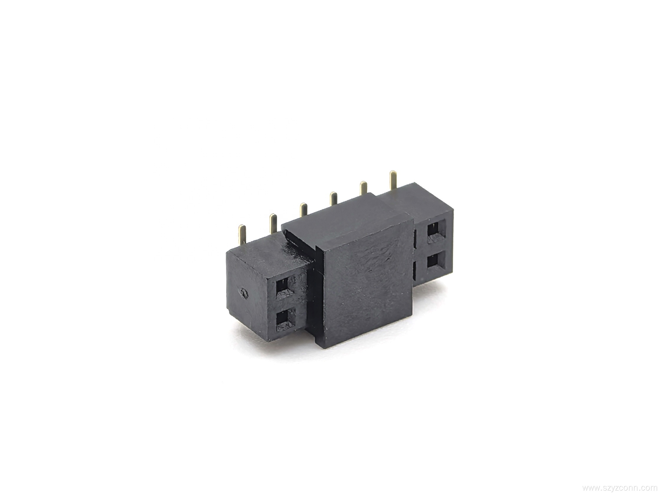 2.54mm Pitch Female Header Connector SMT 12P