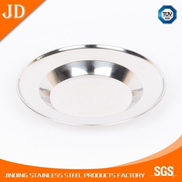 Stainless Steel serving tray dishes round dishes