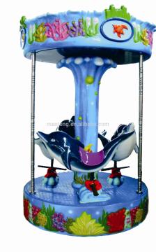 Sea world amusement game machine/ coin operated kiddie ride game machine for 3 kids