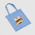 Puppy Parade Bag Tote Canvas Cute