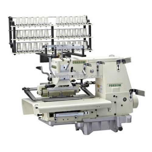 Machine à coudre à point plat double à 25 aiguilles