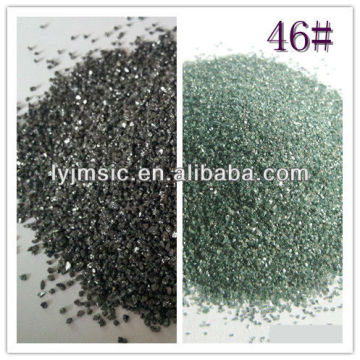 High hardness black silicon carbide particulate for sandblasting