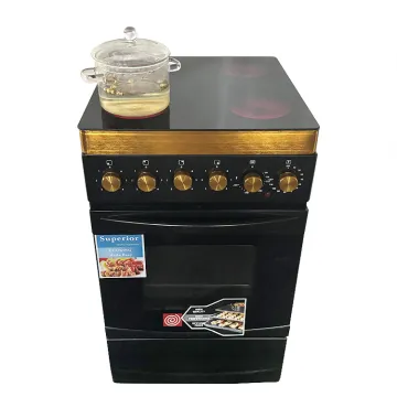 Ceramic Glass Hob Induction Cooker Electric 4 Burner Range Without Gas Stove with Oven